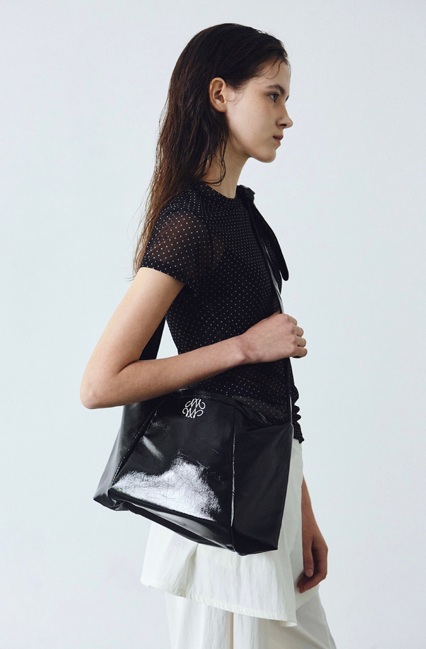 NICOLE SQUARE SHOULDER BAG_BLACK