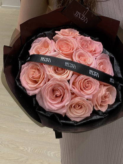 Rosy Midnight Bouquet