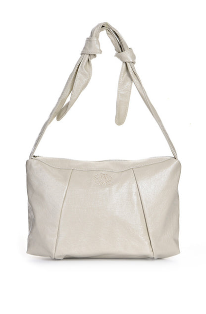 NICOLE SQUARE SHOULDER BAG_CREAM