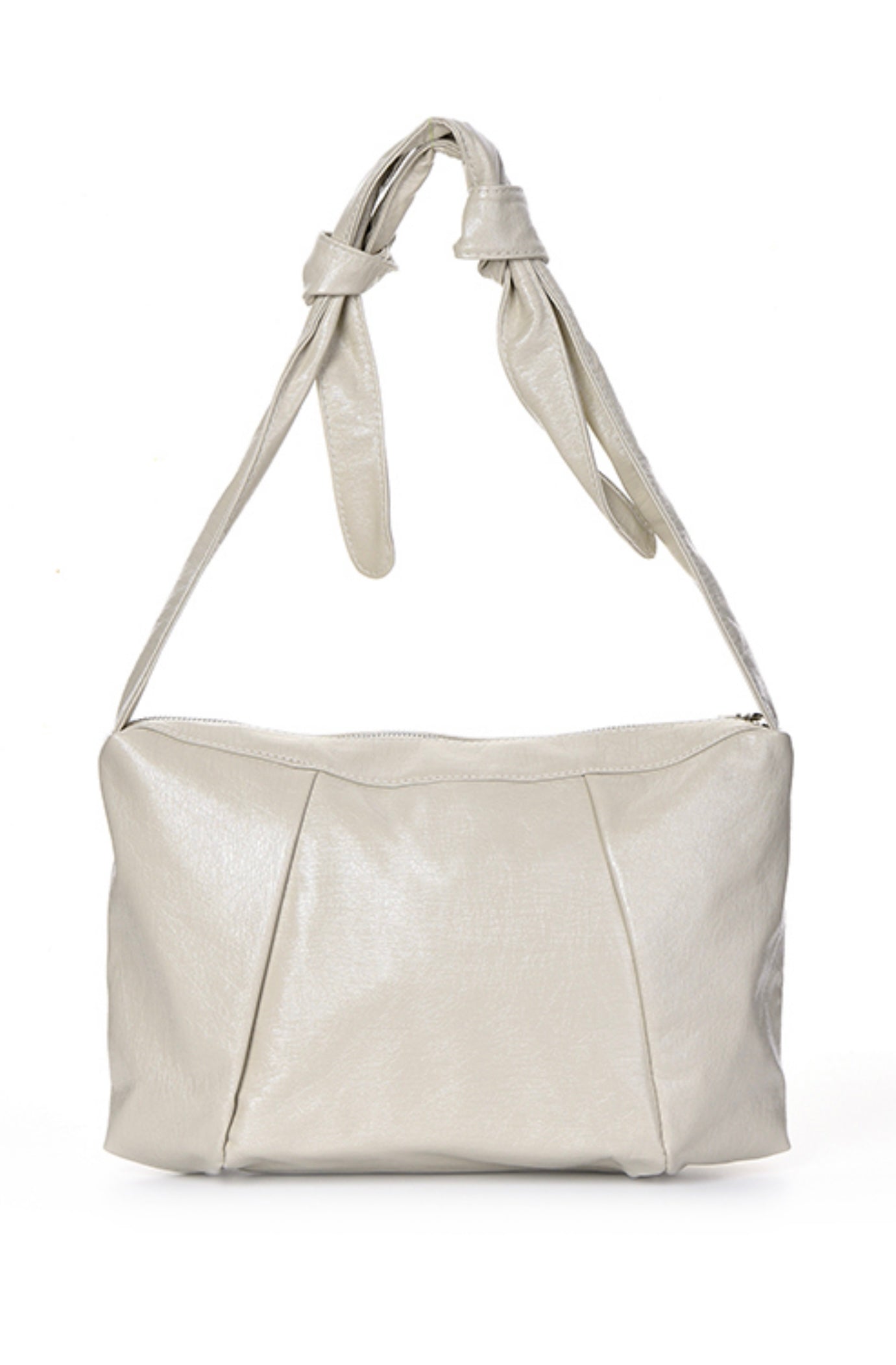 NICOLE SQUARE SHOULDER BAG_CREAM