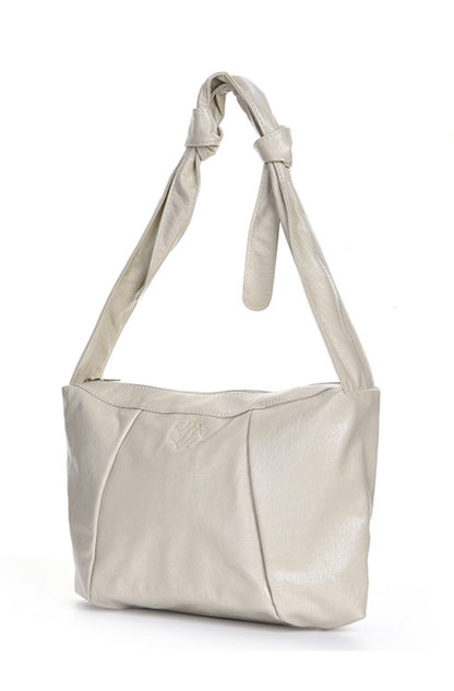 NICOLE SQUARE SHOULDER BAG_CREAM