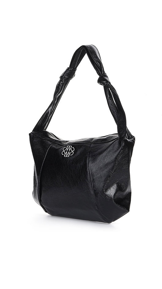 NICOLE SQUARE SHOULDER BAG_BLACK