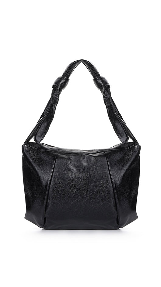 NICOLE SQUARE SHOULDER BAG_BLACK